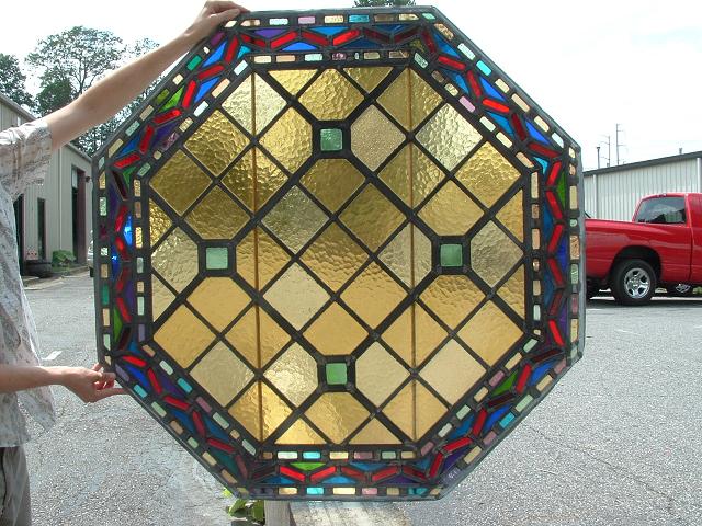Antique Octagon Panel